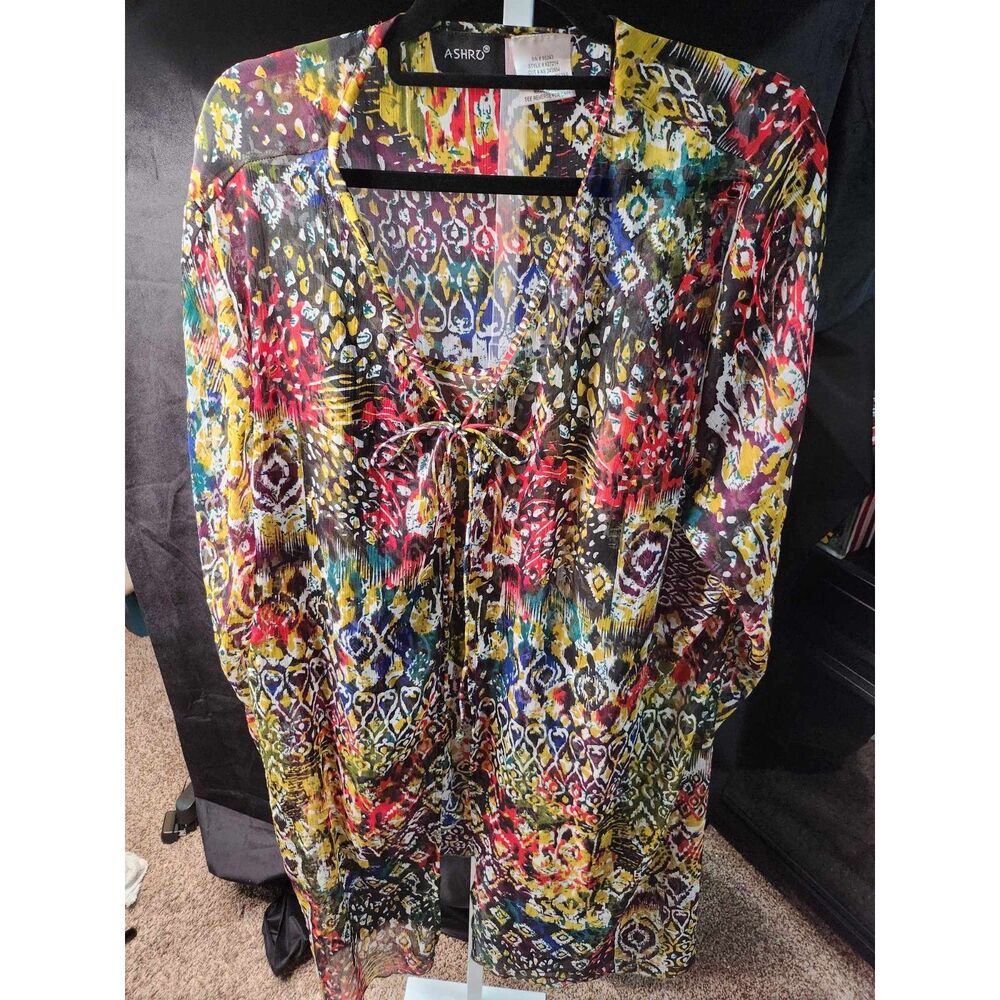 Ashro 2 Piece Multicolor Top Set - XXL